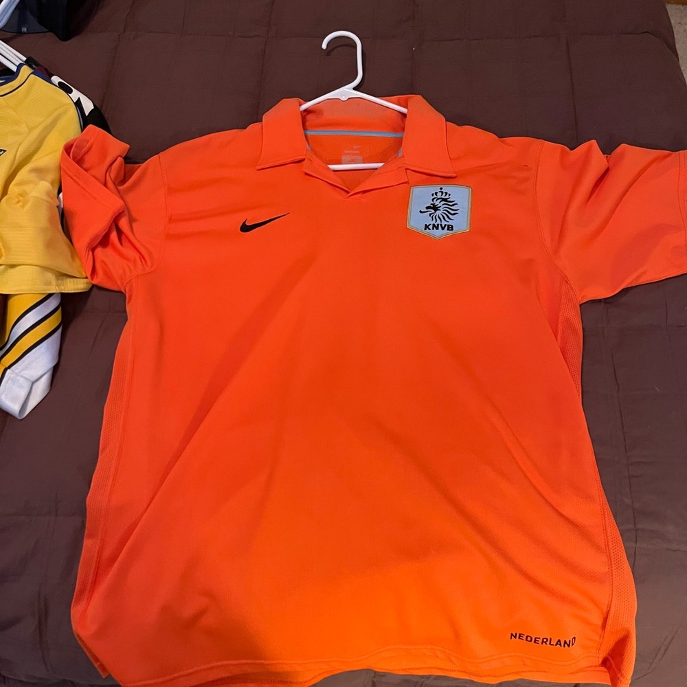 Nike Vibrant Orange Soccer Jersey
